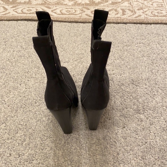 Chloe Sevigny Opening Ceremony Black Canvas Platform Boots. Need Repair/… - Picture 10 of 10